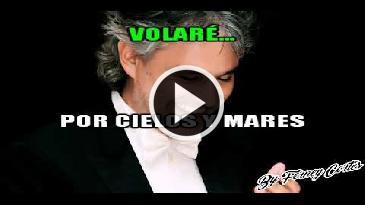 Karaoke Por ti volaré Andrea Bocelli