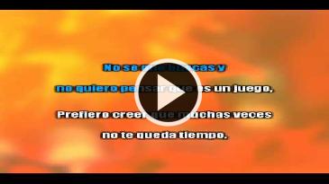 Karaoke ¿Qué estás buscando? Axel