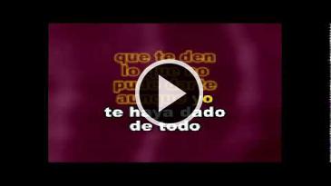 Karaoke Que te vaya bonito Vicente Fernandez