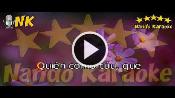 Karaoke Quién como tú - Ana Gabriel