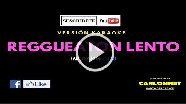 Karaoke Reggaetón lento Cnco