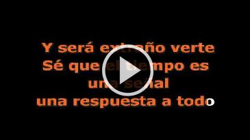 Karaoke Sé que ya no volverás Diego Torres