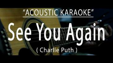 Karaoke See You Again Charlie Puth