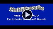 Karaoke Seis pies abajo - Banda El Recodo