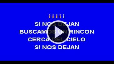 Karaoke Si nos dejan Jose Alfredo Jimenez