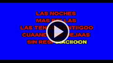 Karaoke Sin respiración Banda El Recodo