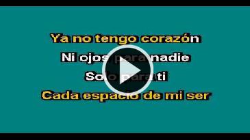 Karaoke Solo para ti Camila