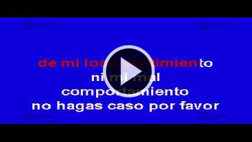 Karaoke Soy lo peor Cardenales De Nuevo Leon