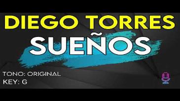Karaoke Sueños Diego Torres