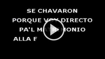 Karaoke Tango del pecado Calle 13