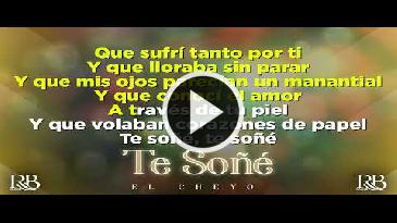 Karaoke Te soñé El Coyote
