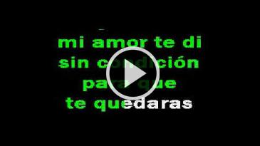 Karaoke Te vi venir Sin Bandera
