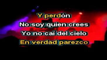 Karaoke Te voy a amar Axel