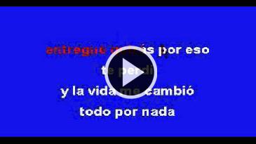 Karaoke Todo por nada Camilo Sesto