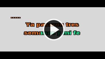 Karaoke Tres Semanas Marco Antonio Solis