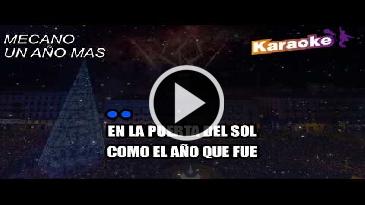Karaoke Un año más Mecano