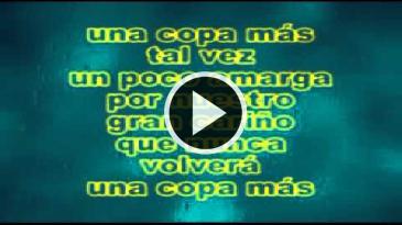 Karaoke Una copa más Los Panchos