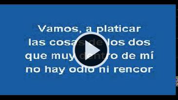 Karaoke Vamos a platicar Los Socios Del Ritmo