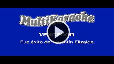 Karaoke Vencedor Valentin Elizalde