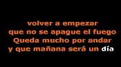Karaoke Volver a empezar - Alejandro Lerner