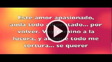 Karaoke Volver, volver Vicente Fernandez