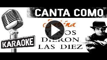Karaoke Y nos dieron las diez Joaquin Sabina